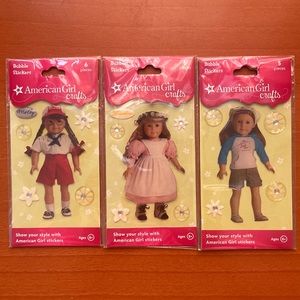 American Girl Crafts Bubble Stickers Pack of 3